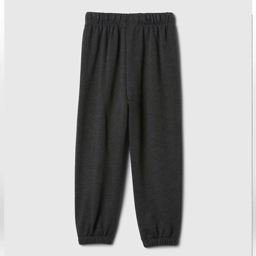 GAP Boys Charcoal Gray Logo Jogger Sweatpants Size 5 Pull On